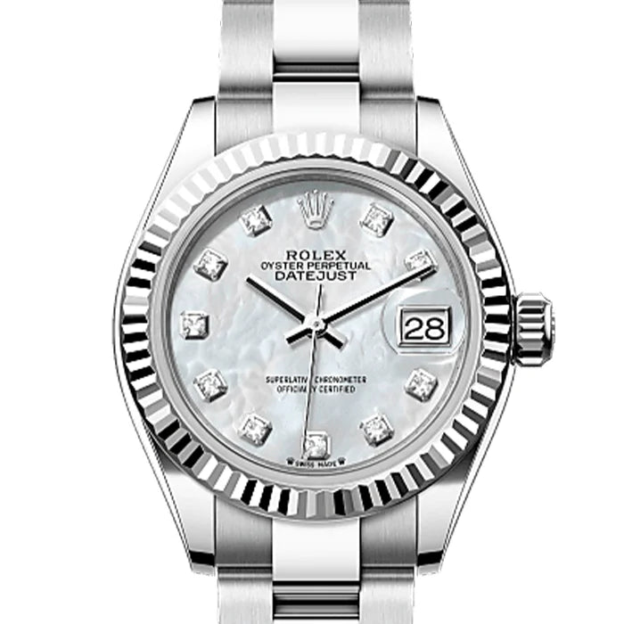 Rolex Datejust Oyster, 41 mm White gold
