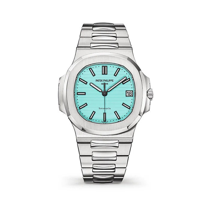 Patek Philippe Nautilus Tiffany & Co Blue Dial Watch