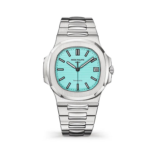 Patek Philippe Nautilus Tiffany & Co Blue Dial Watch