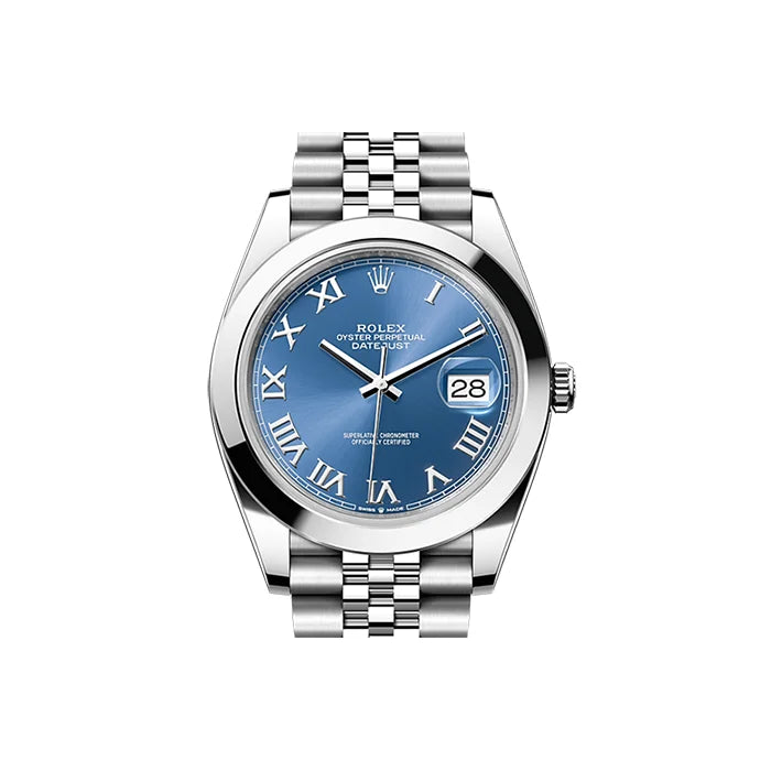 Rolex Datejust Oyster, 41 mm Bright Blue