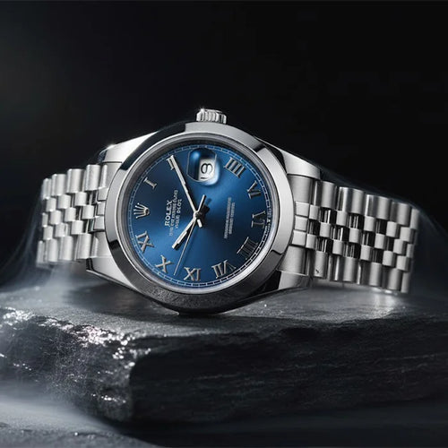 Rolex Datejust Oyster, 41 mm Bright Blue