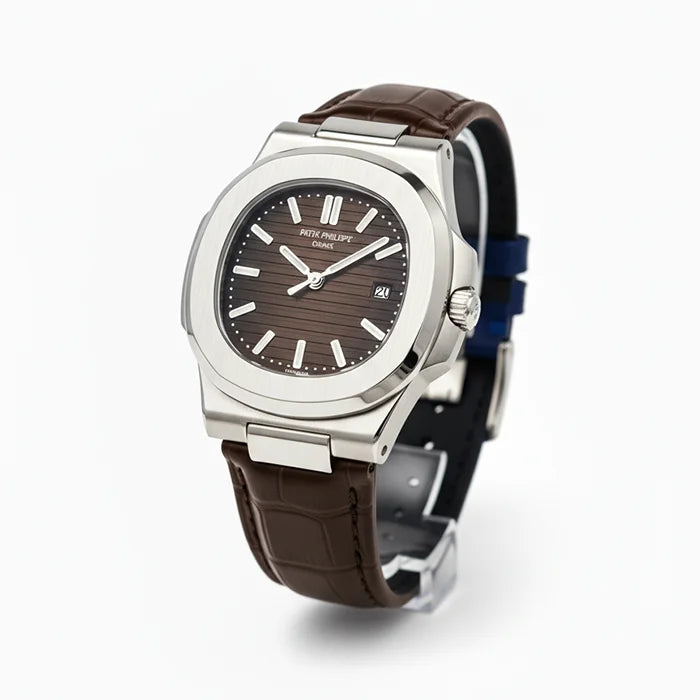 Patek Philippe Nautilus - Leather Strap