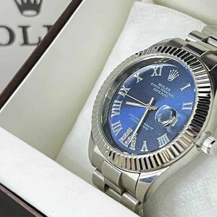 Rolex Datejust Oyster, 41 mm Bright Blue