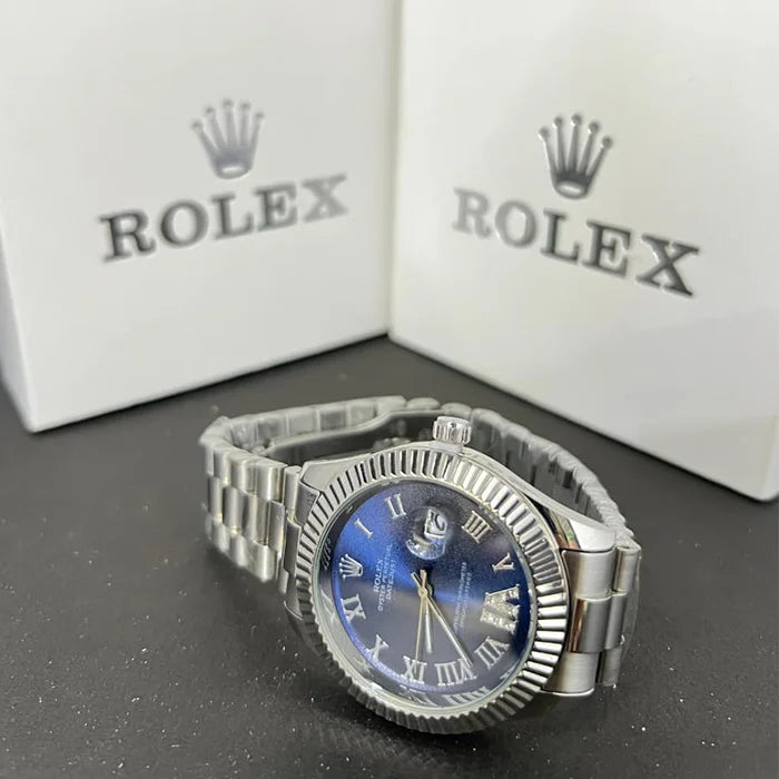 Rolex Datejust Oyster, 41 mm Bright Blue