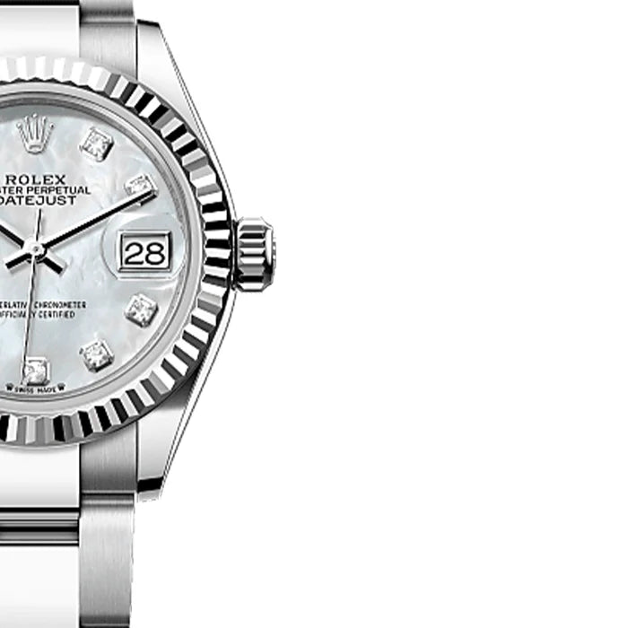 Rolex Datejust Oyster, 41 mm White gold